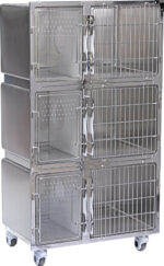 Stainless Steel Luxury Cat Cage-PLVC-008 - Image 2