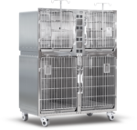 Stainless Steel Luxury Cat Cage -PLVC-A04-1 - Image 2