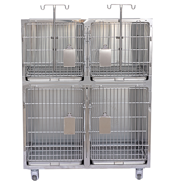 stainless steel animal hospital cage