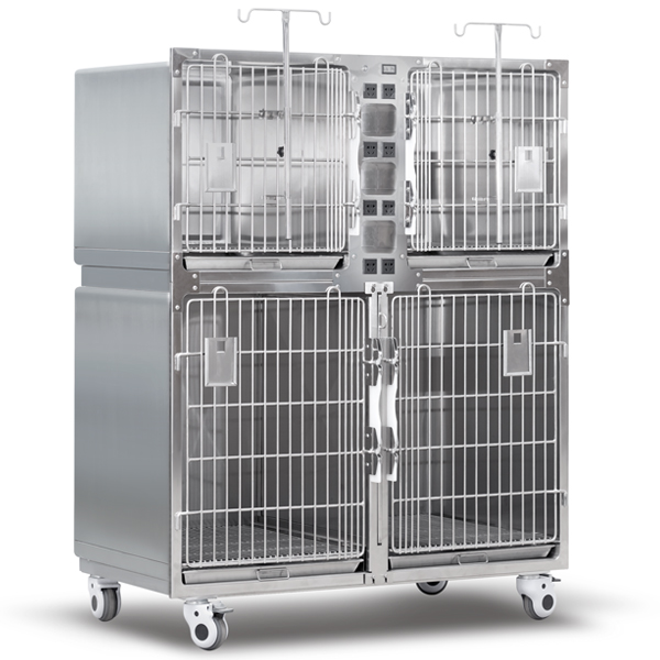 stainless steel animal hospital cage